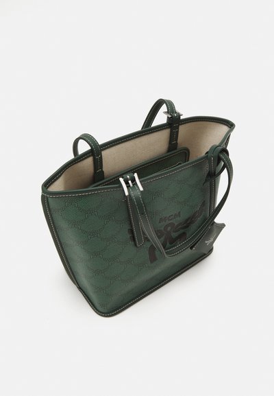 MCM HIMMEL SHOPPER MNI G0 - Handtas - forest green