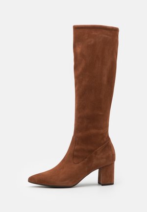 Stiefel - cognac