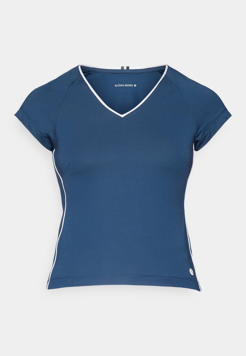 Björn Borg T-shirt basic blauw