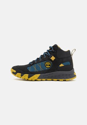 TRAILQUEST MID WP - Stivaletti stringati - black/blue