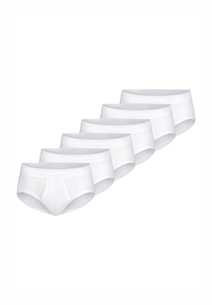 6 PACK - Slip - weiß