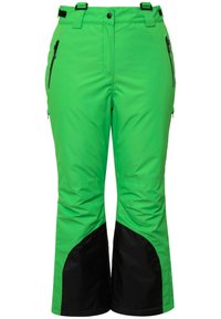 Ulla Popken Damen Skihose Marmorpatch - Winddicht Wasserdicht Atmungsaktiv