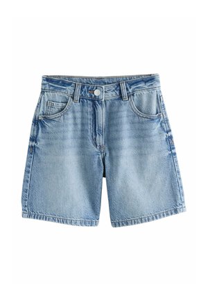 RELAXED - Pantaloni scurți din denim - mid blue