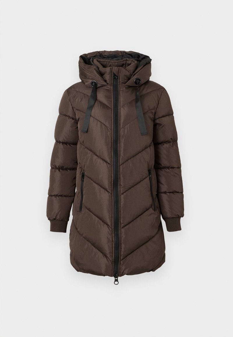 JDY Wintermantel bruin