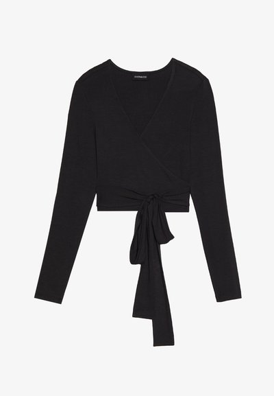 T-shirt à manches longues - black