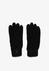 THICK EMBROIDERY GLOVES - Sormikkaat - black