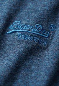 Superdry & Co ESSENTIAL LOGO - Top - bright blue grit