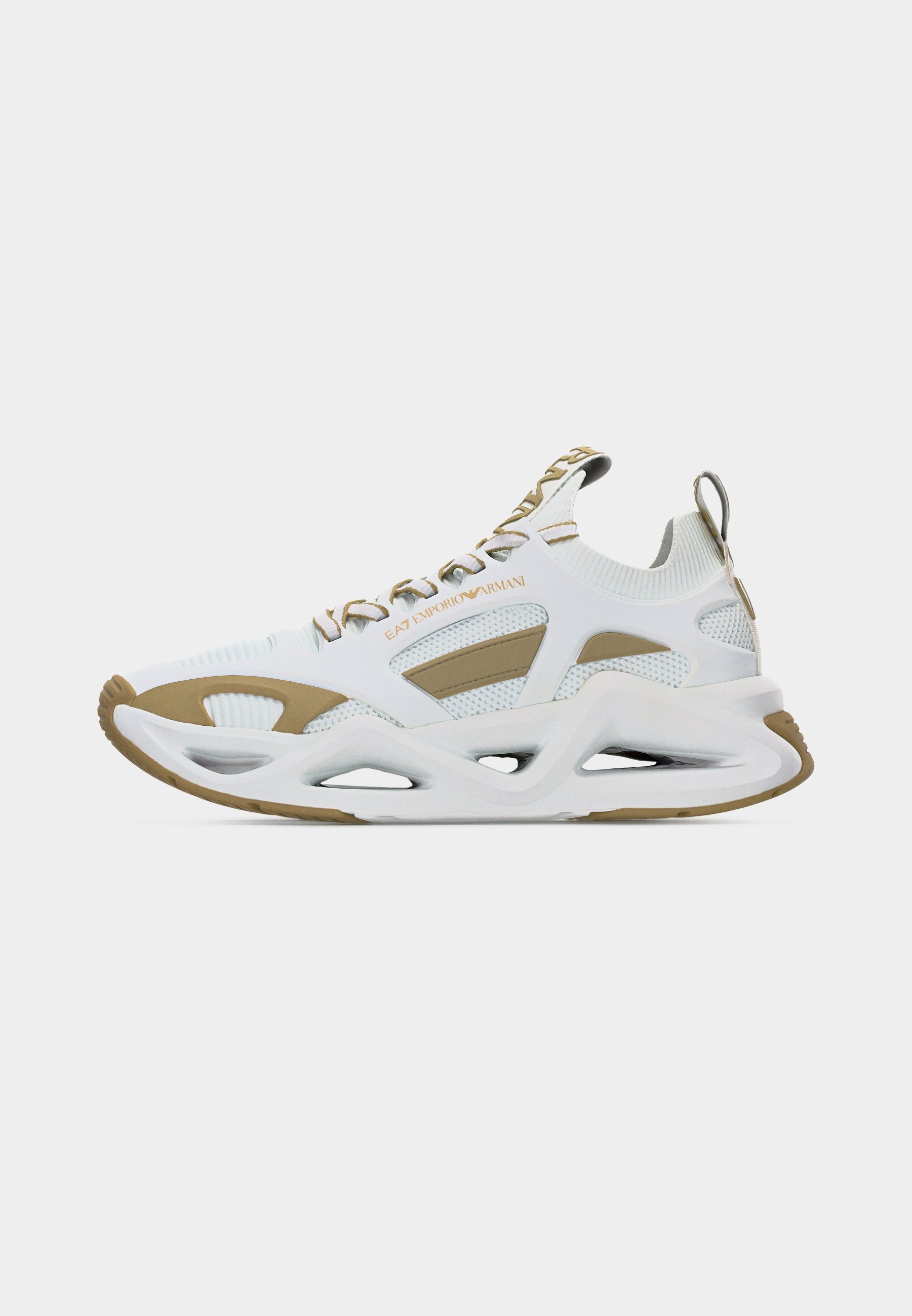EA7 Emporio Armani INFINITY CAGE UNISEX - Zapatillas - full white