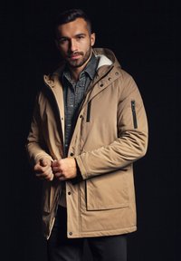Ombre Parka - beige