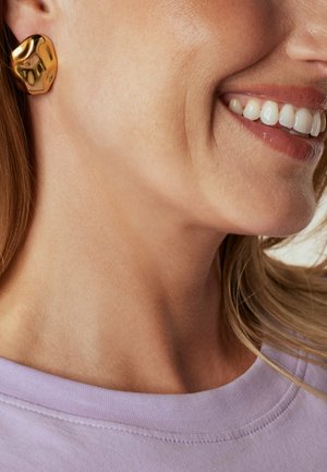 Lucardi, STATEMENT - Oorbellen - gold-coloured no stone