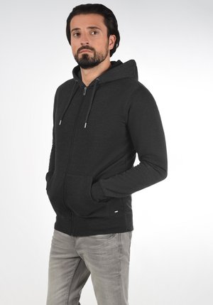 SDBERTI ZIP-HOOD - Sweatshirt - dark grey