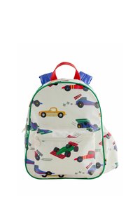 Unselected, ecru white all-over-print cars