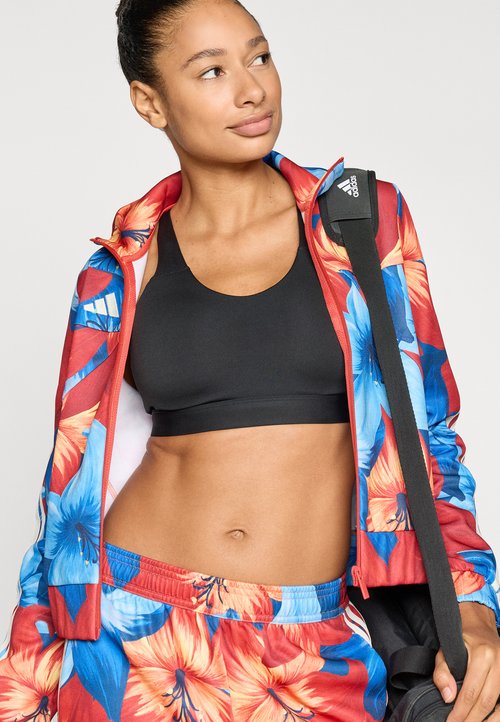 adidas X FARM RIO HOUSE OF TIRO TRACK TOP - Training jacket - light blue/tactile red/cream white — foto 4
