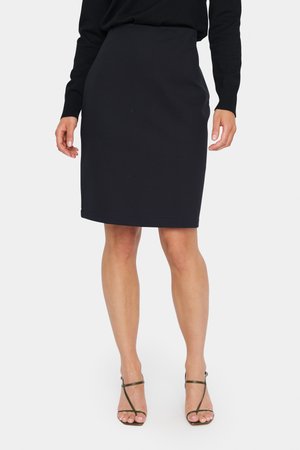 GENNYSZ - Jupe crayon - black