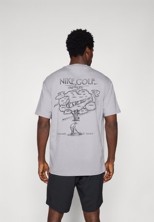 TEE M90 GOLF  - T-shirts med print - cement grey/off noir