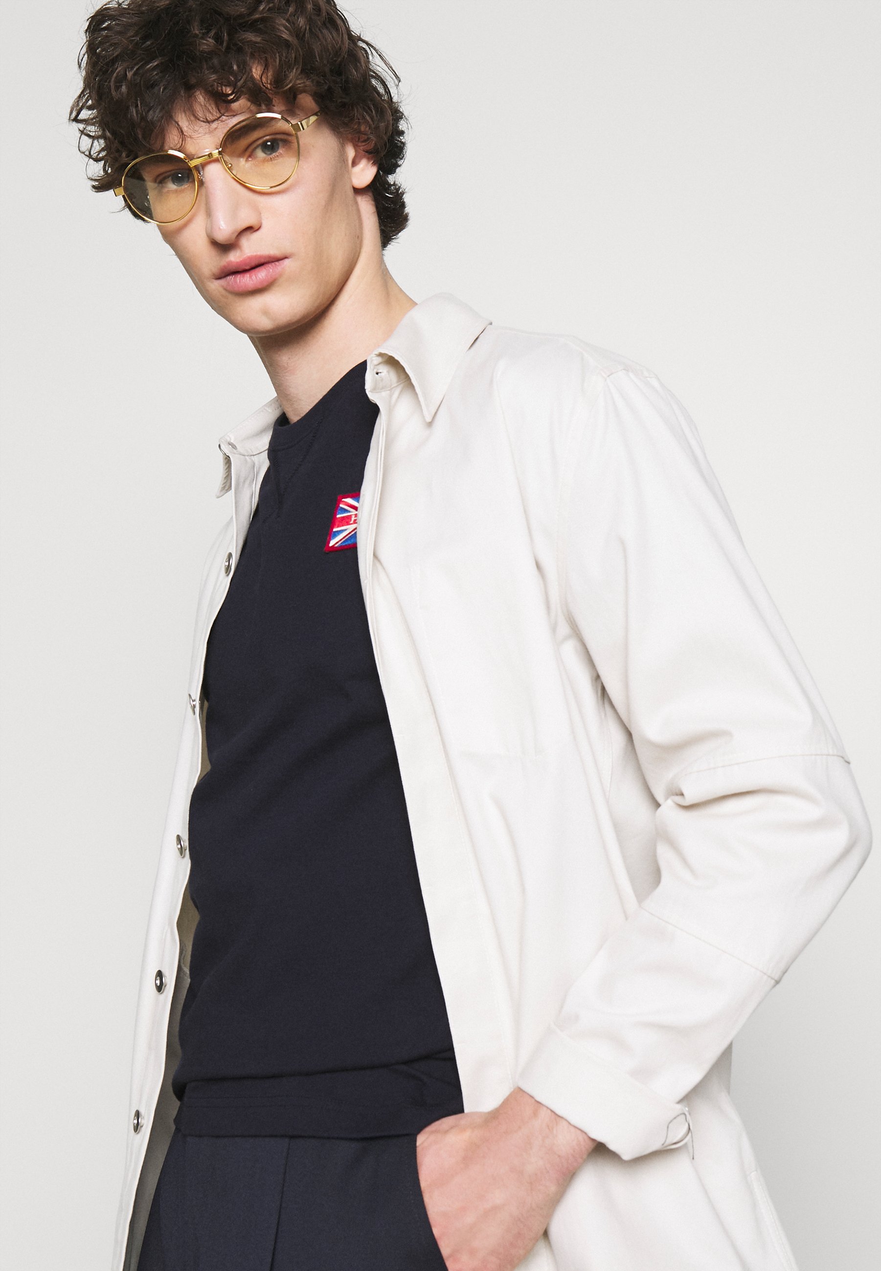 Homme BADGE TEE - T-shirt imprimé Homme BADGE TEE - T-shirt imprimé