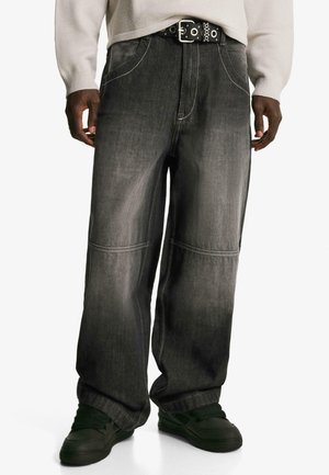 SUPER - BAGGY - Jeans relaxed fit - black