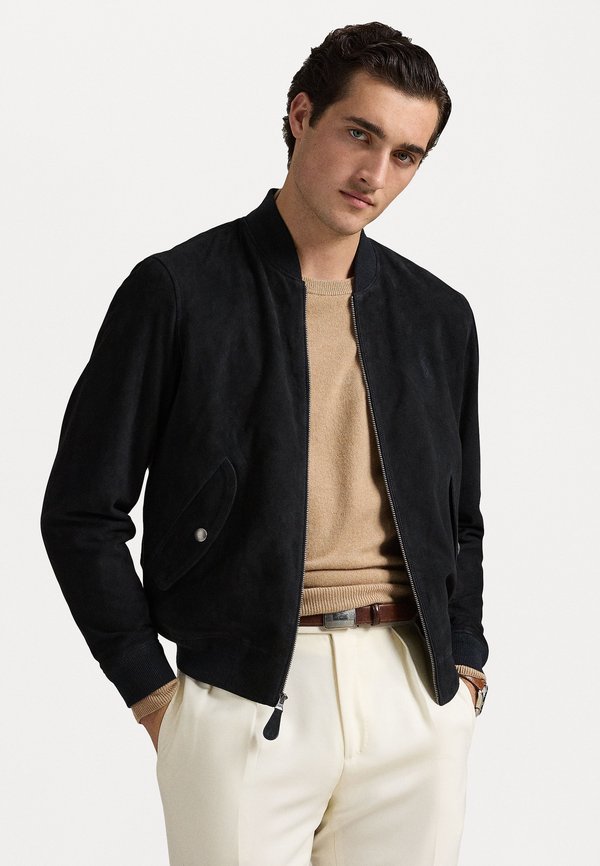SUEDE BOMBER JACKET - Bomber Jacket