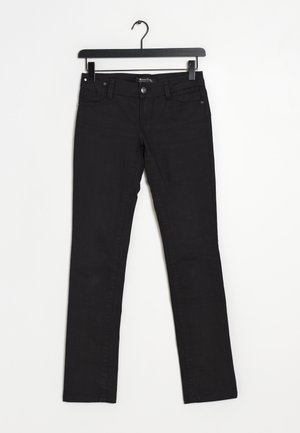 Massimo Dutti Straight leg jeans - black