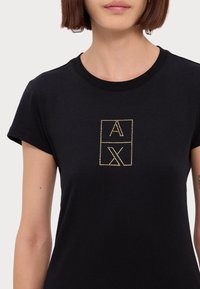 Armani Exchange T-shirt basic - black