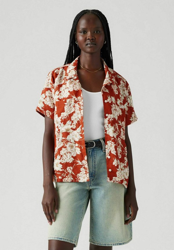 SONNY CAMP SHIRT - Hemdbluse - brass organ