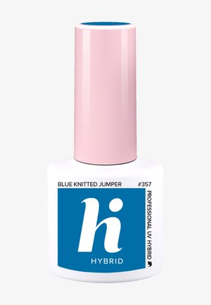 HI HYBRID UV HYBRID - Nail polish - blue knitted jumper