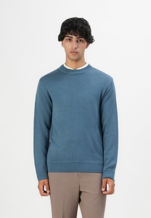 Strickpullover - dusty blue