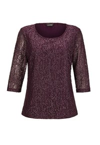 GOLDNER MIT ZARTEM GLANZ - Bluse - purple