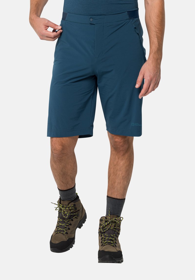 Jack Wolfskin PRELIGHT - Outdoor Shorts - dark sea
