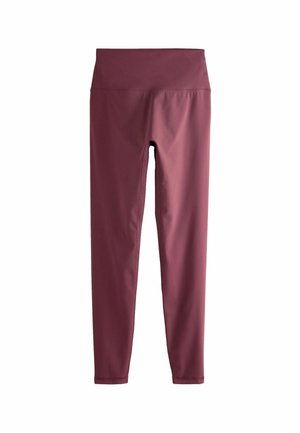 HIGH WAIST  - Legingi - burgundy