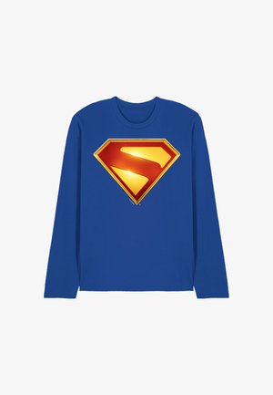 Cotton Soul, SUPERMAN 2025 NEW LOGO COLOR - Long sleeved top - royal blue