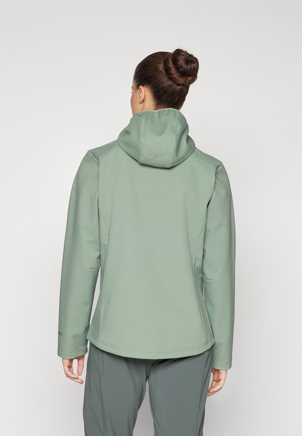 BORNBERG HOODY - Soft shell jacket - eucalyptus3