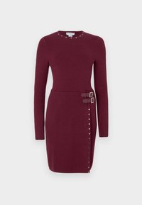 SAMMIE DRESS - Rochie tricotată - burgundy