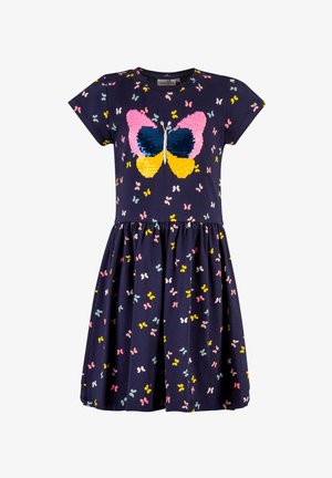 happy girls Žerzejové šaty - navy