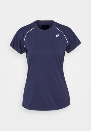 COURT PIPING - T-shirts med print - peacoat