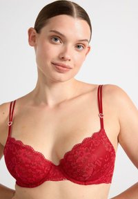 Lindex WITH HEARTS - Reggiseno con ferretto - red