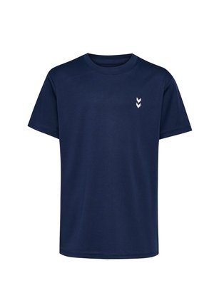 Hummel LJR PULSE  - T-shirt de sport - dress blues