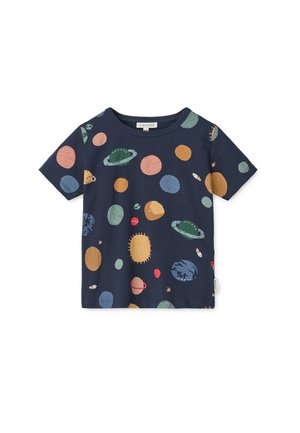 Liewood APIA PRINTED SHORTSLEEVE UNISEX - T-shirt con stampa - universe/classic navy