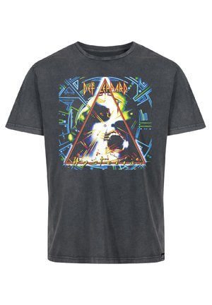 DEF LEPPARD HYSTERIA - T-shirt print - washed black