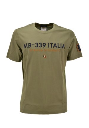 MB TRICOLORI - T-shirt con stampa - verde