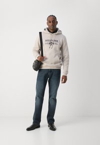 Tommy Hilfiger HOODY - Jersey con capucha - heathered pebble