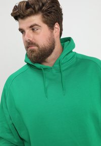Urban Classics BLANK HOODY - Felpa con cappuccio - green
