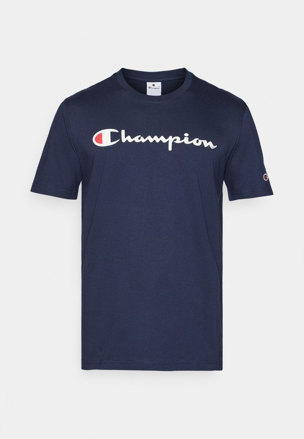 ICONS CREWNECK WITH LARGE LOGO - Print T-shirt - dunkelblau2