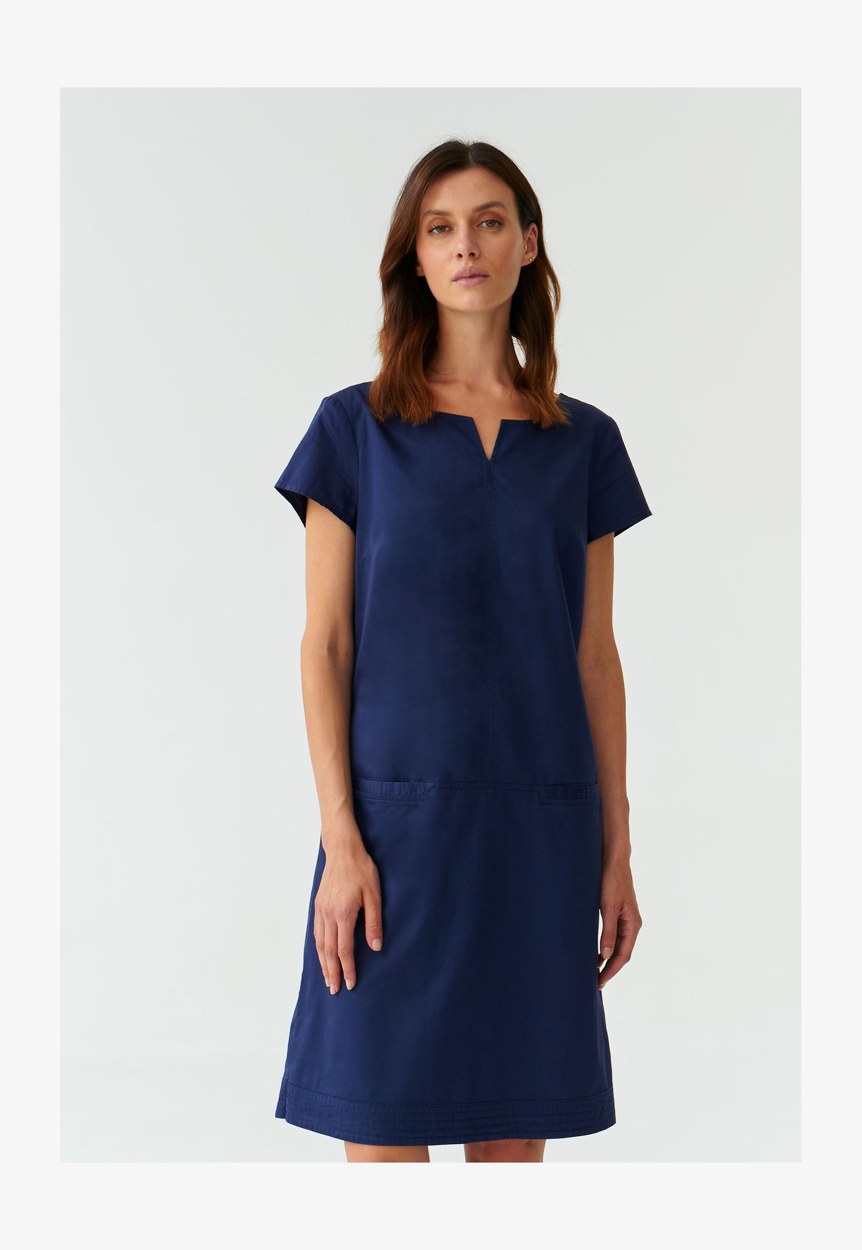 Trendyol Vestito Donna A Matita In Maglia Arancione Stampato - Spalline Regolabili, Aderente, 96% Poliestere 4% Elastan - TWOSS23EL01577