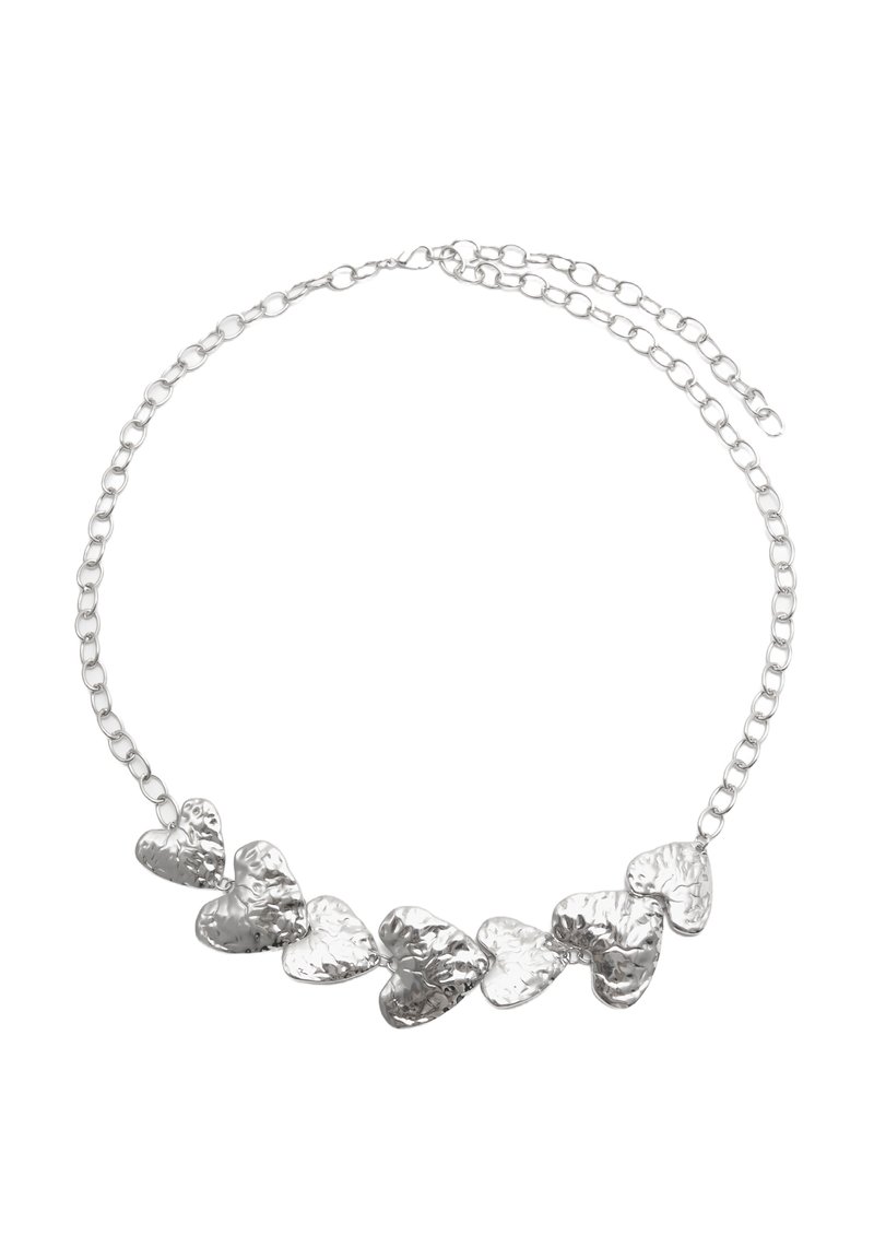 PULL&BEAR HEART - Cintura - silver-coloured