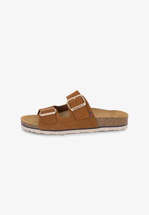 Armor lux, STRAP ZEF - Muiltjes - camel
