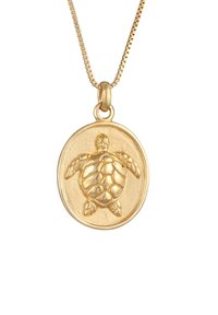 Elli TURTLE COIN - Halskæder - gold-coloured