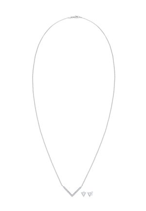 SPARKLING BASIC - MIT KRISTALLEN VON SWAROVSKI® - Boucles d'oreilles - silberfarben