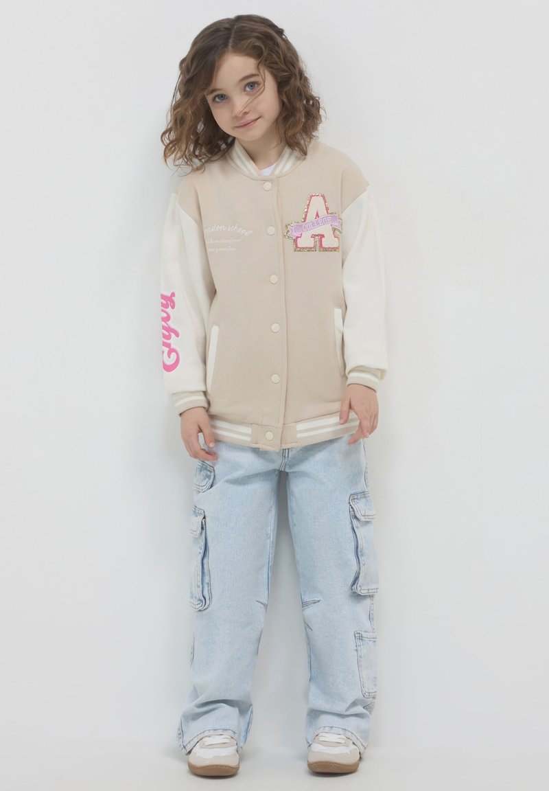 Calliope COLLEGE - Bomberjacke - bianco latte