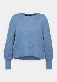 Vero Moda Curve Strickpullover - blue